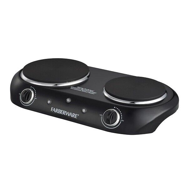 Safety, 1800W Farberware, Electric Cooktop Burner Hot Plate Portable, 1 Each, - Fresh Stock Dated February 2026