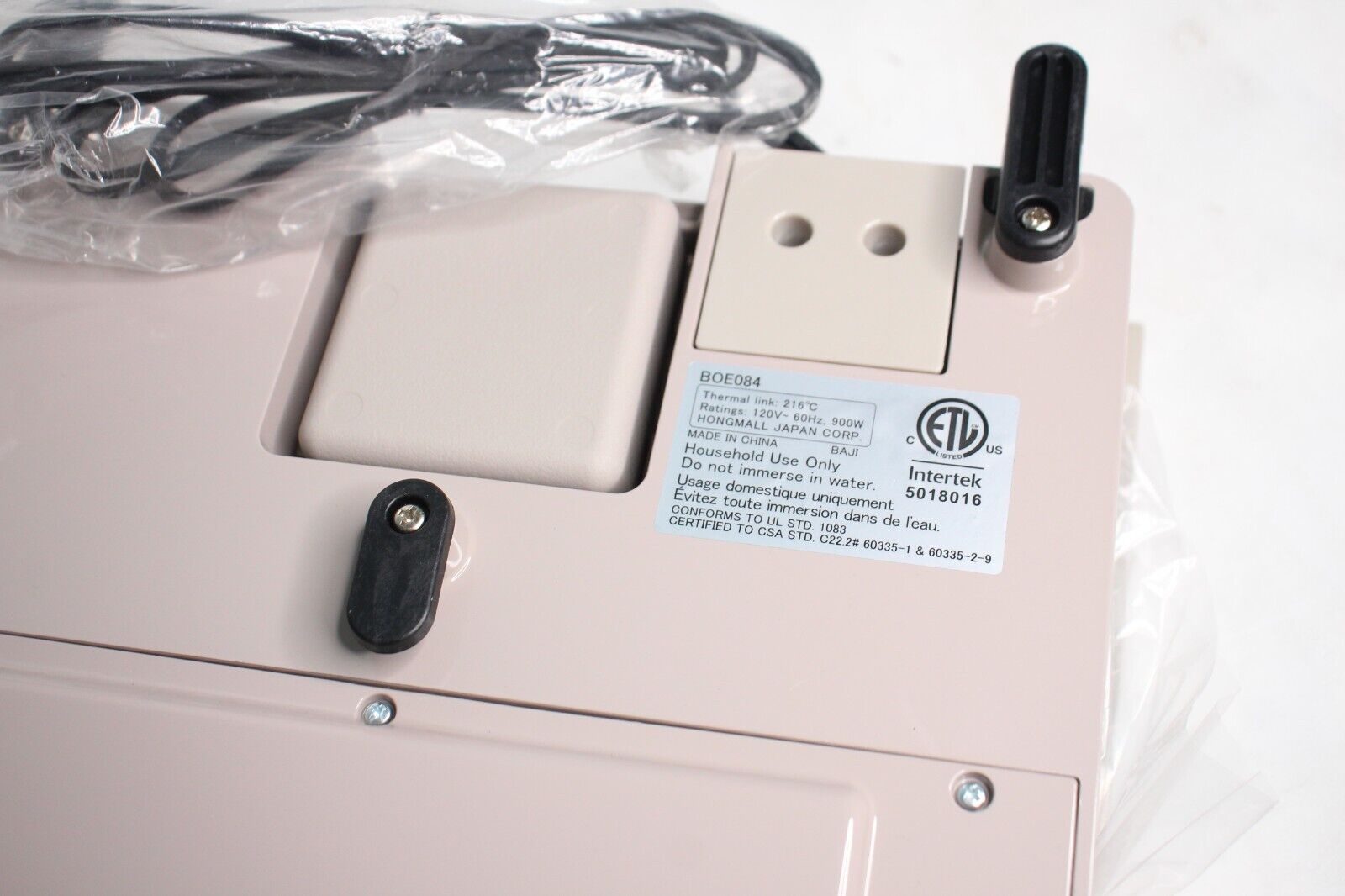 Bruno BOE084 Greige Sandwich Maker Waffle - Fresh Stock Dated February 2026