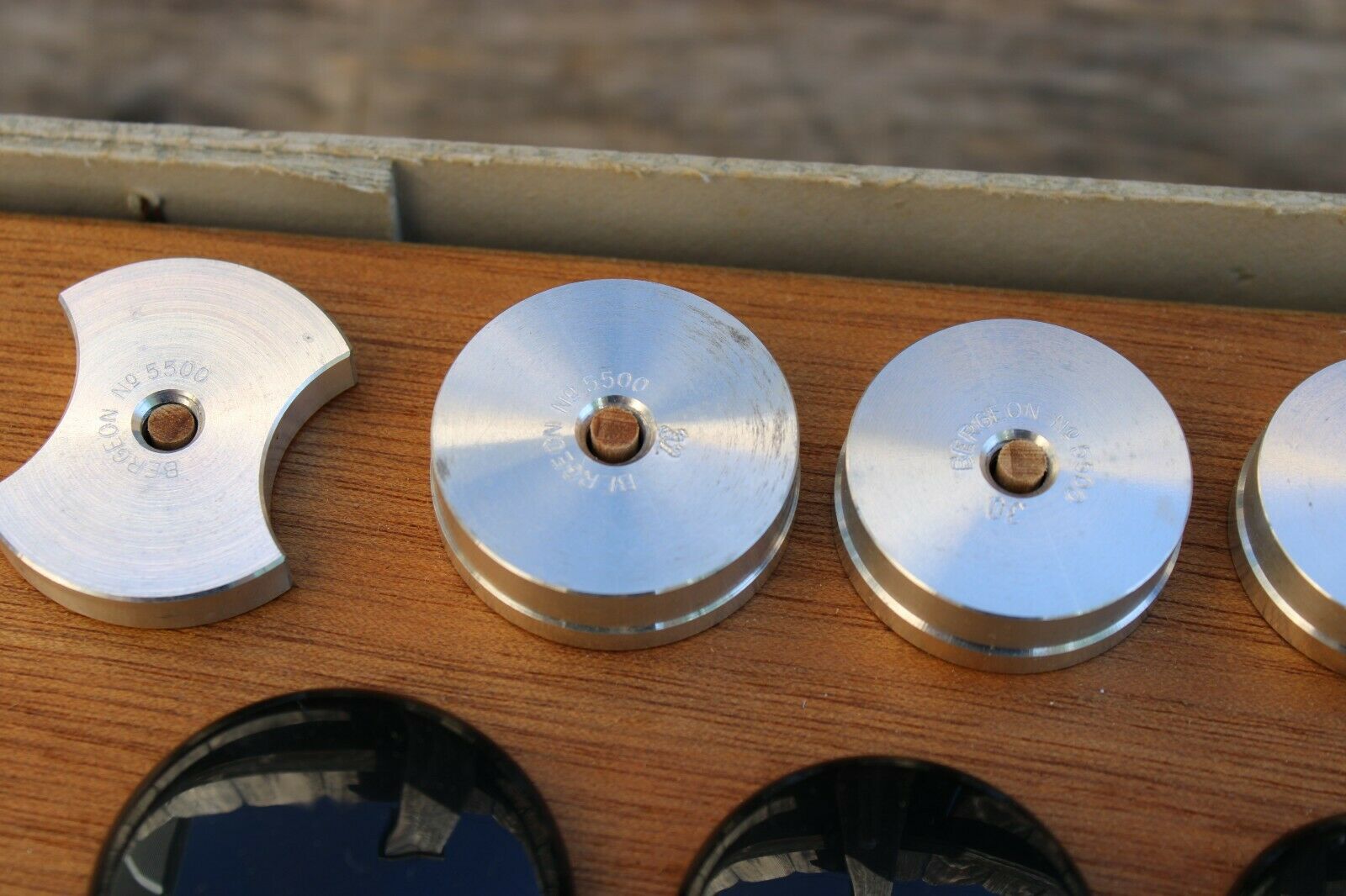 bergeon no. 5500 A watch crystal machine - Fresh Stock Dated December 2025