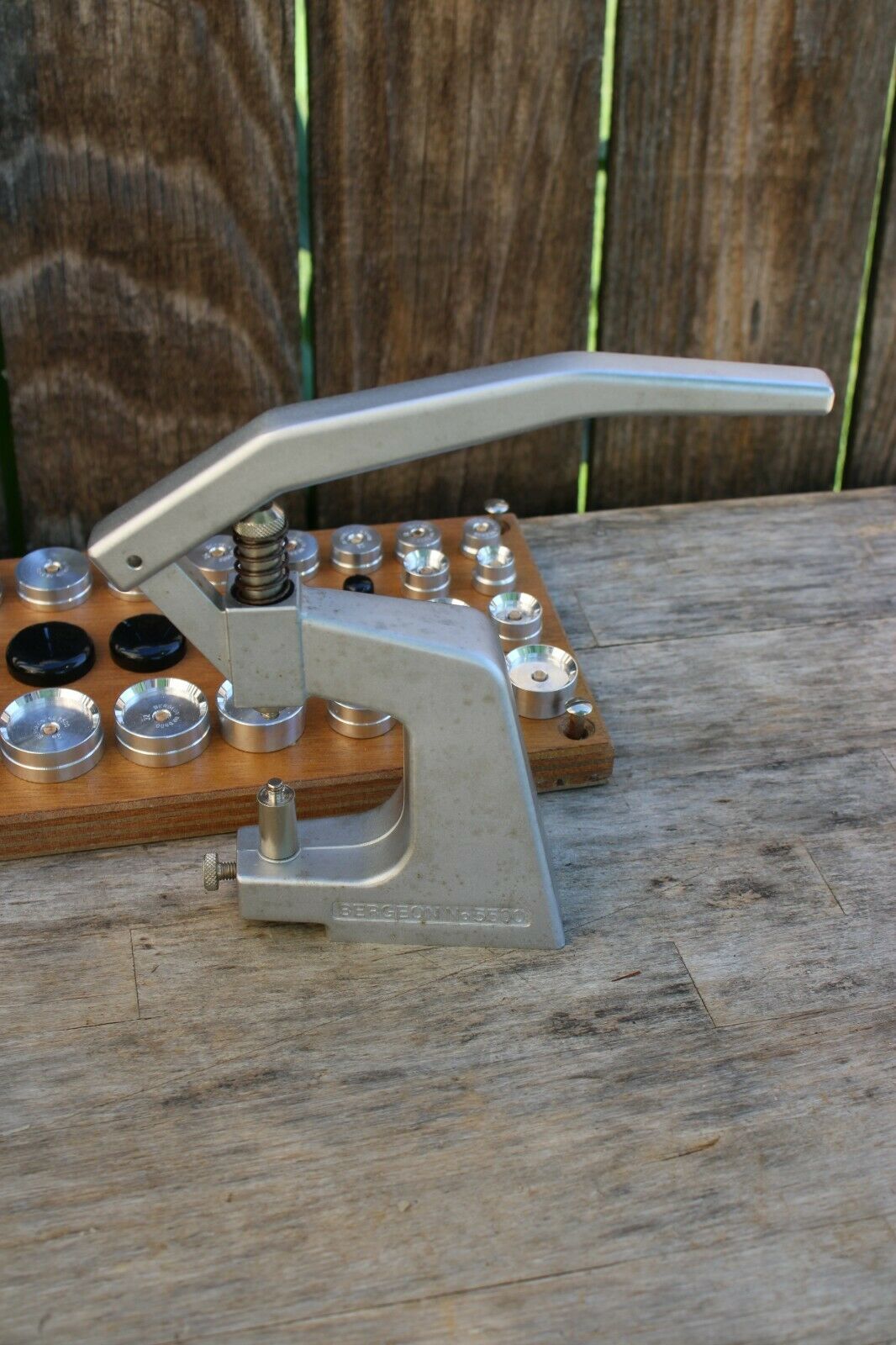 bergeon no. 5500 A watch crystal machine - Fresh Stock Dated December 2025