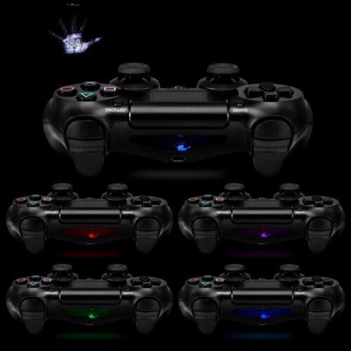 60 PCS Controller Led Light Bar Decal Stickers Skin for Playstation PS4 Pro Slim - Fresh Stock Dated February 2026