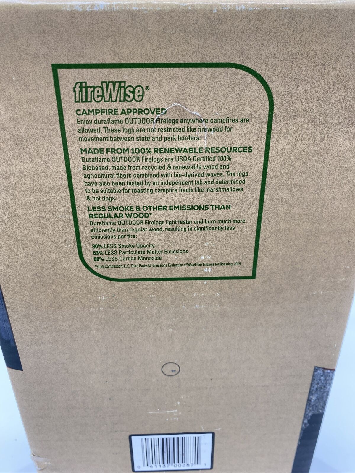 NEW Duraflame Outdoor Stackable Crackling Firelogs 3 Logs Stack Roast Relax - Fresh Stock Dated December 2025