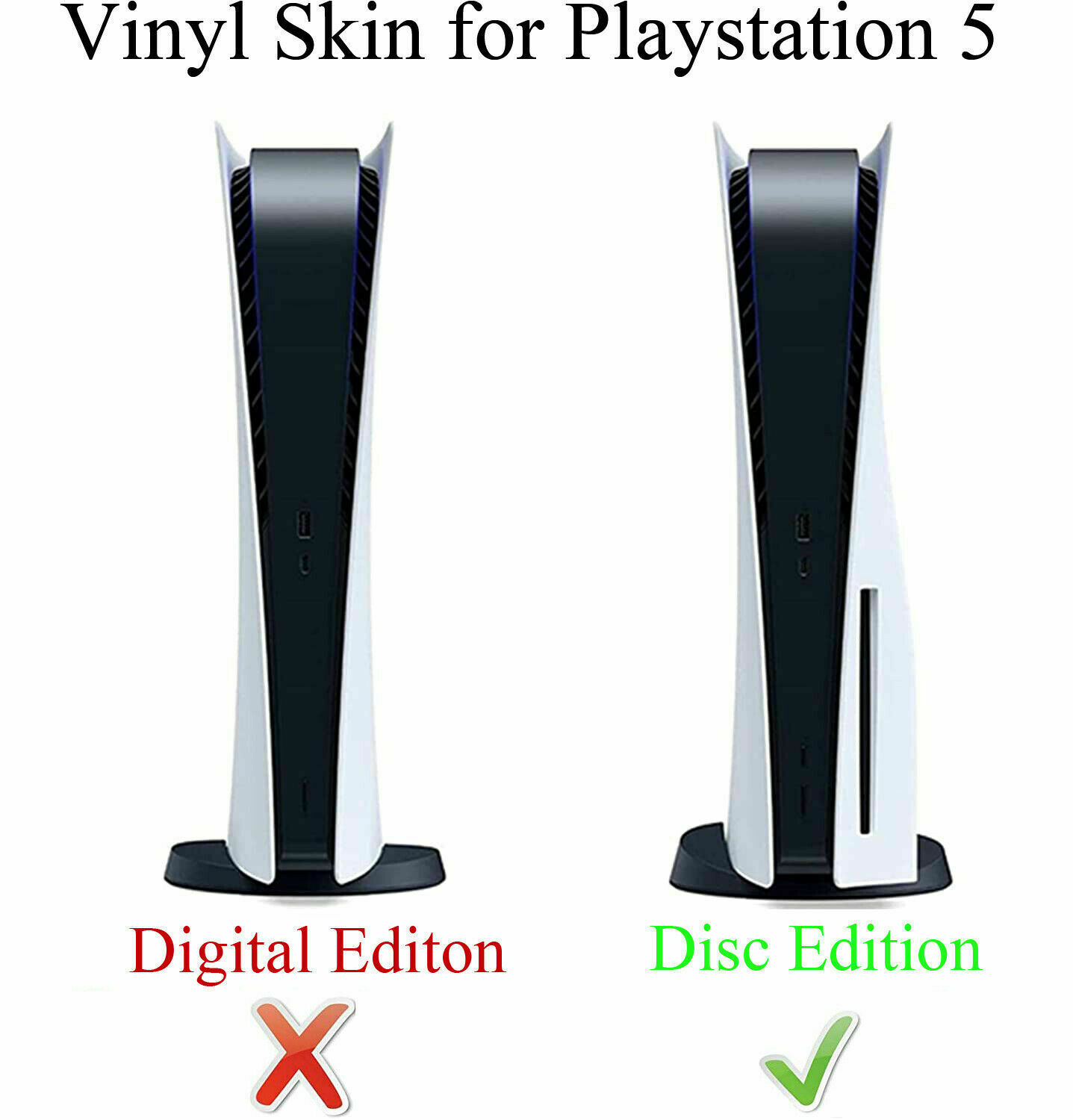 PS5 Standard Disc Console Vinyl Skin Sticker Decals Black Panther Marvel Wakanda - Fresh Stock Dated December 2025