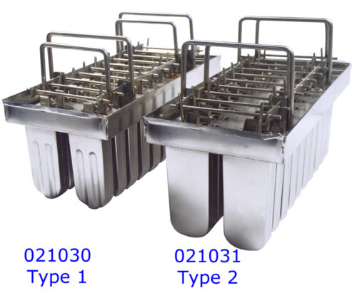 20pcs Stainless Steel Molds for Ice Pop Lolly Popsicle Ice Cream Molds Household - Fresh Stock Dated February 2026