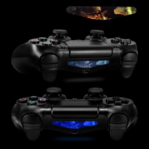 60 PCS Controller Led Light Bar Decal Stickers Skin for Playstation PS4 Pro Slim - Fresh Stock Dated February 2026