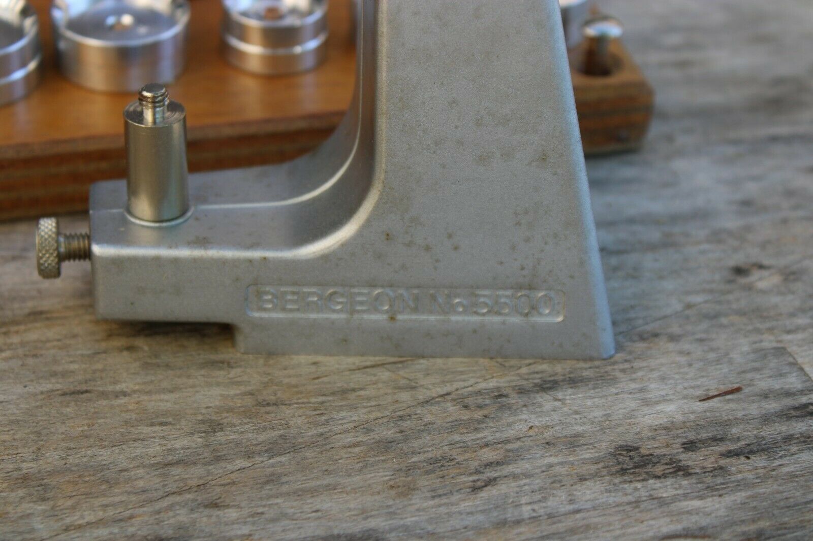 bergeon no. 5500 A watch crystal machine - Fresh Stock Dated December 2025
