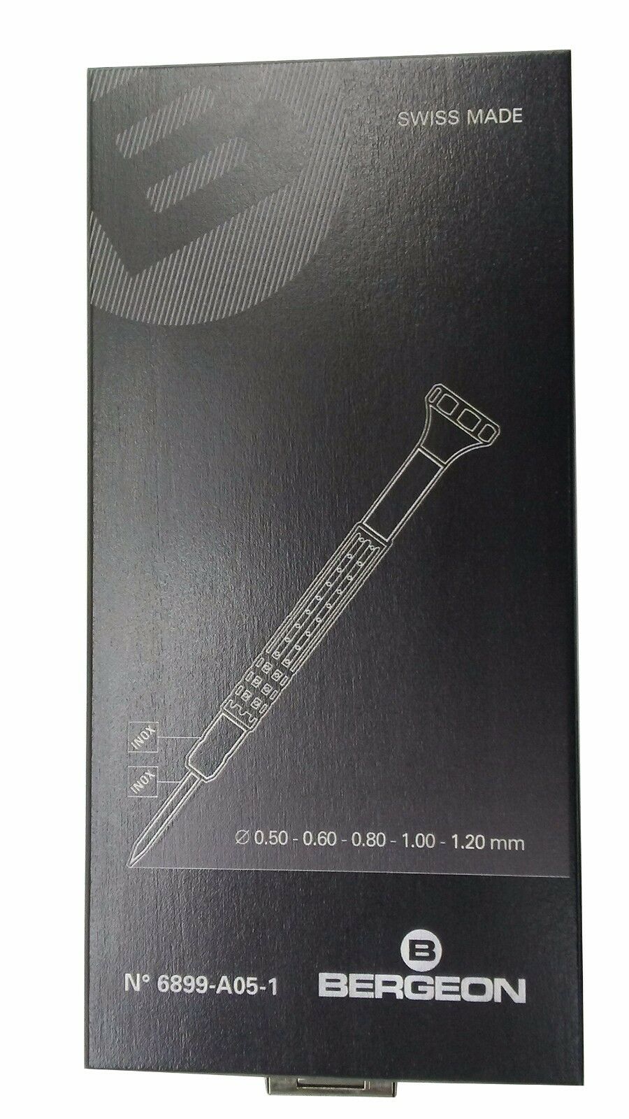 Bergeon Watchmakers Ergonomic Screwdrivers Set of 5 with Replacement Blades - Fresh Stock Dated December 2025