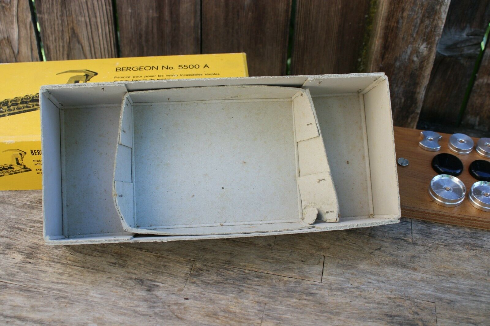 bergeon no. 5500 A watch crystal machine - Fresh Stock Dated December 2025