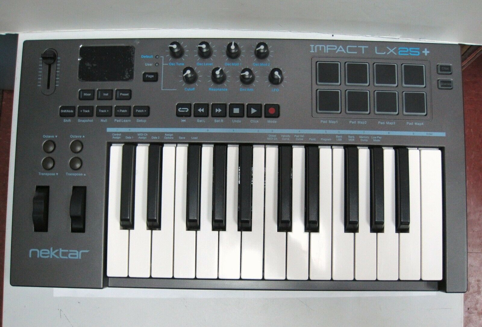 L@@K Nektar IMPACT LX25+ 25 Keys 8 Pads MIDI Controller keybord Free Ship - Fresh Stock Dated December 2025