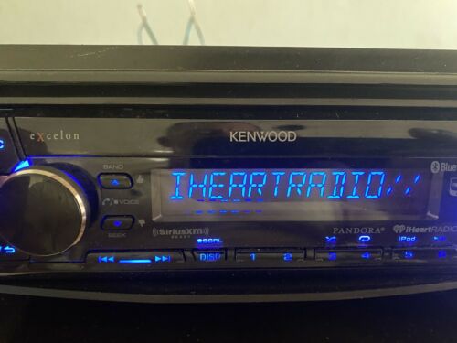 Kenwood Excelon KDC-X599 Bluetooth CD-Receiver With USB Preowned - Fresh Stock Dated December 2025