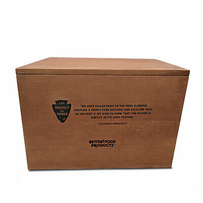 Better Wood Products Protect the Parks Firestarter Crate, Yellowstone (Open Box) - Fresh Stock Dated December 2025