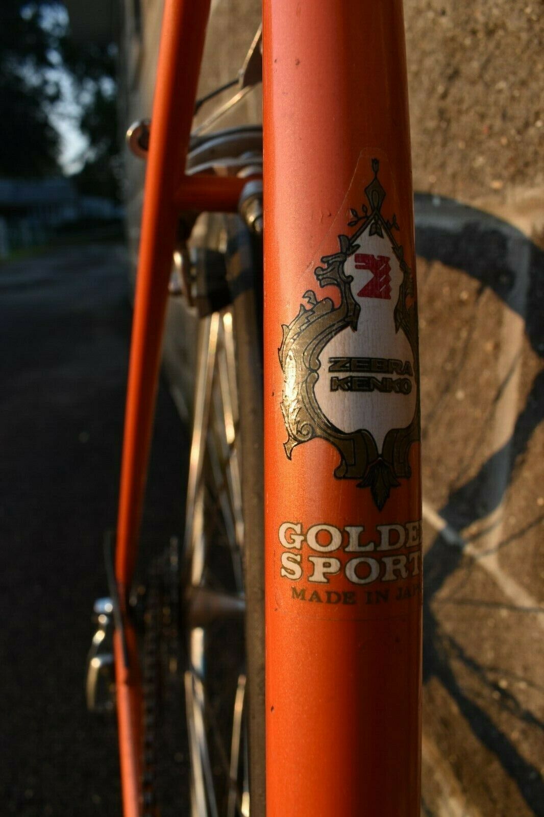 Zebrakenko Goldensports GS Road Bike - Orange Size 55cm - Fresh Stock Dated December 2025