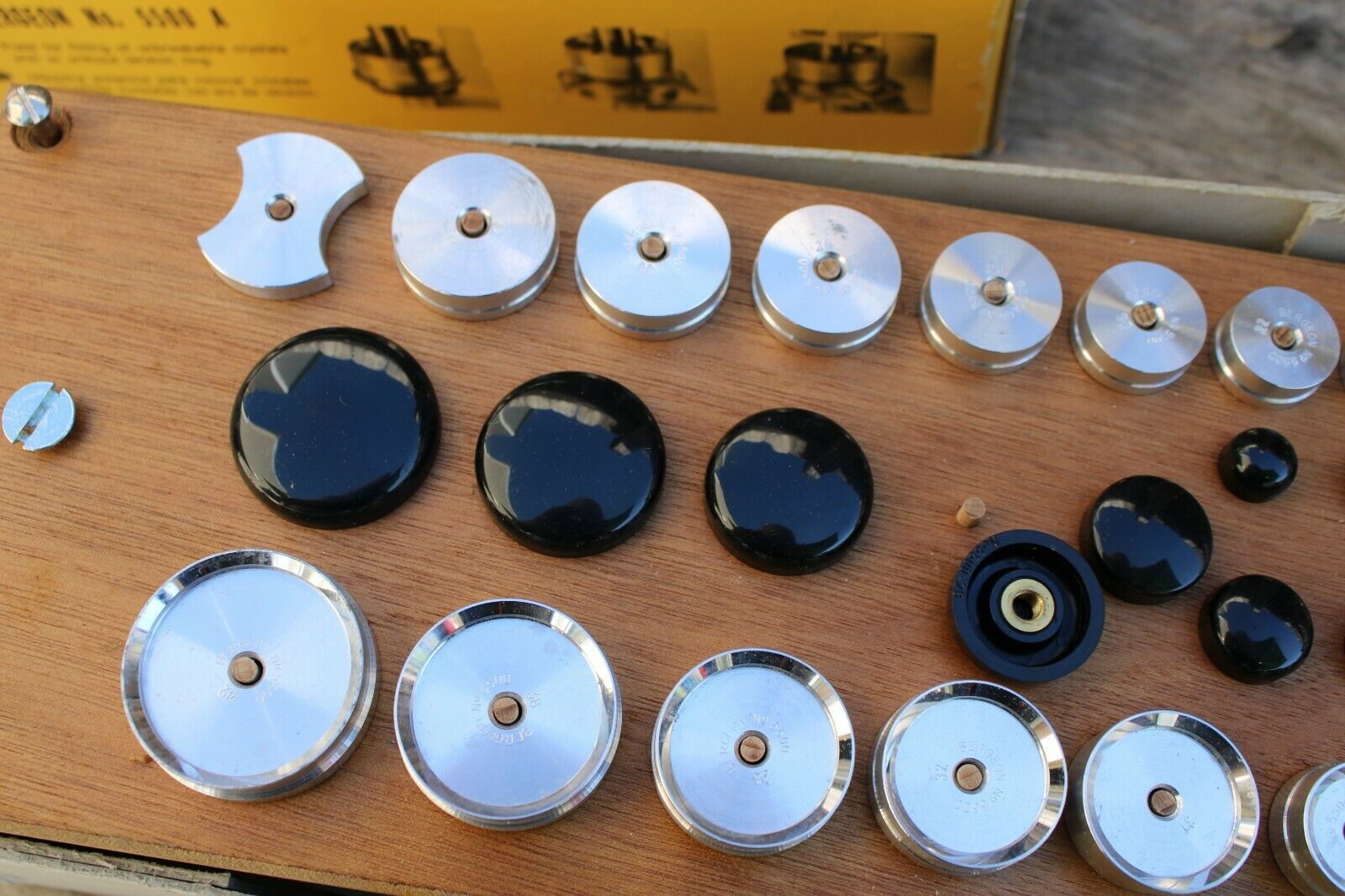 bergeon no. 5500 A watch crystal machine - Fresh Stock Dated December 2025