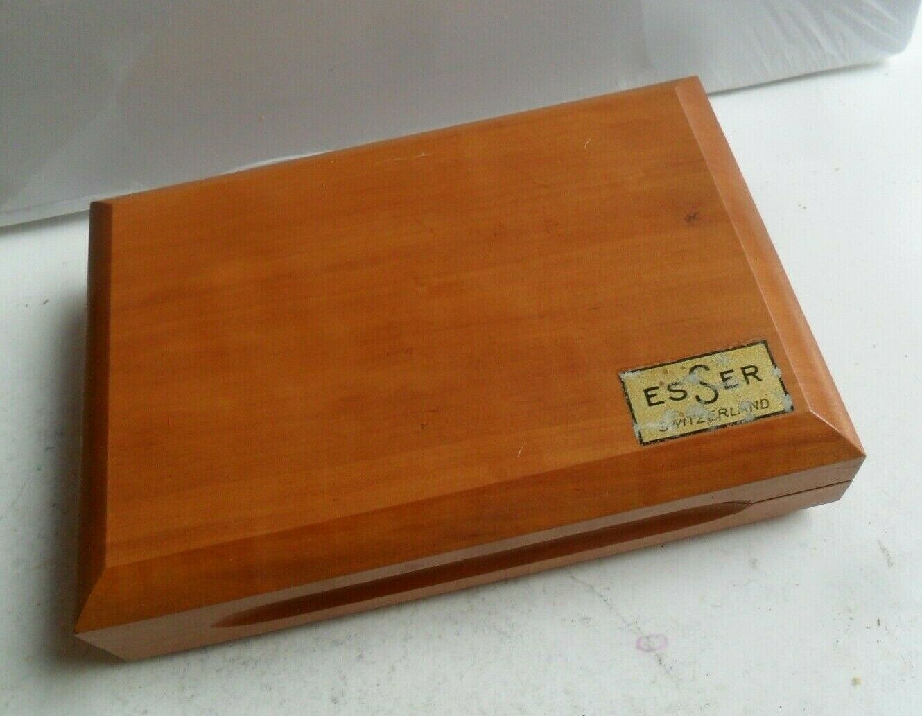 Vintage 1950's Esser Swiss Complex Watch Case Opener Tool Box Set Watchmaker - Fresh Stock Dated December 2025