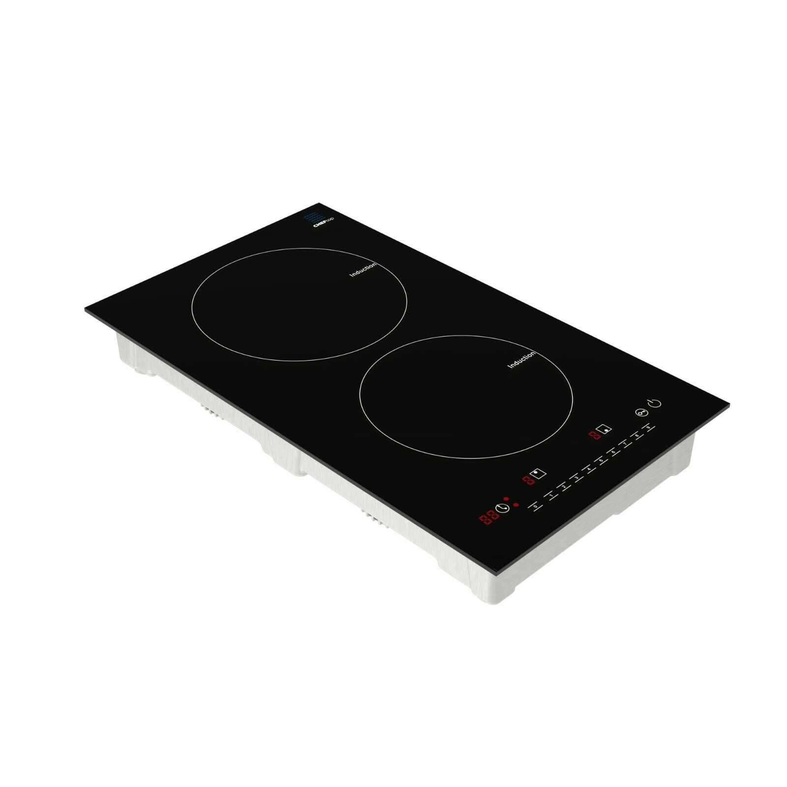 Induction Cooker 2 Burner Cooktop 1800W Digital 2 Burner Electric Cooktop - Fresh Stock Dated February 2026