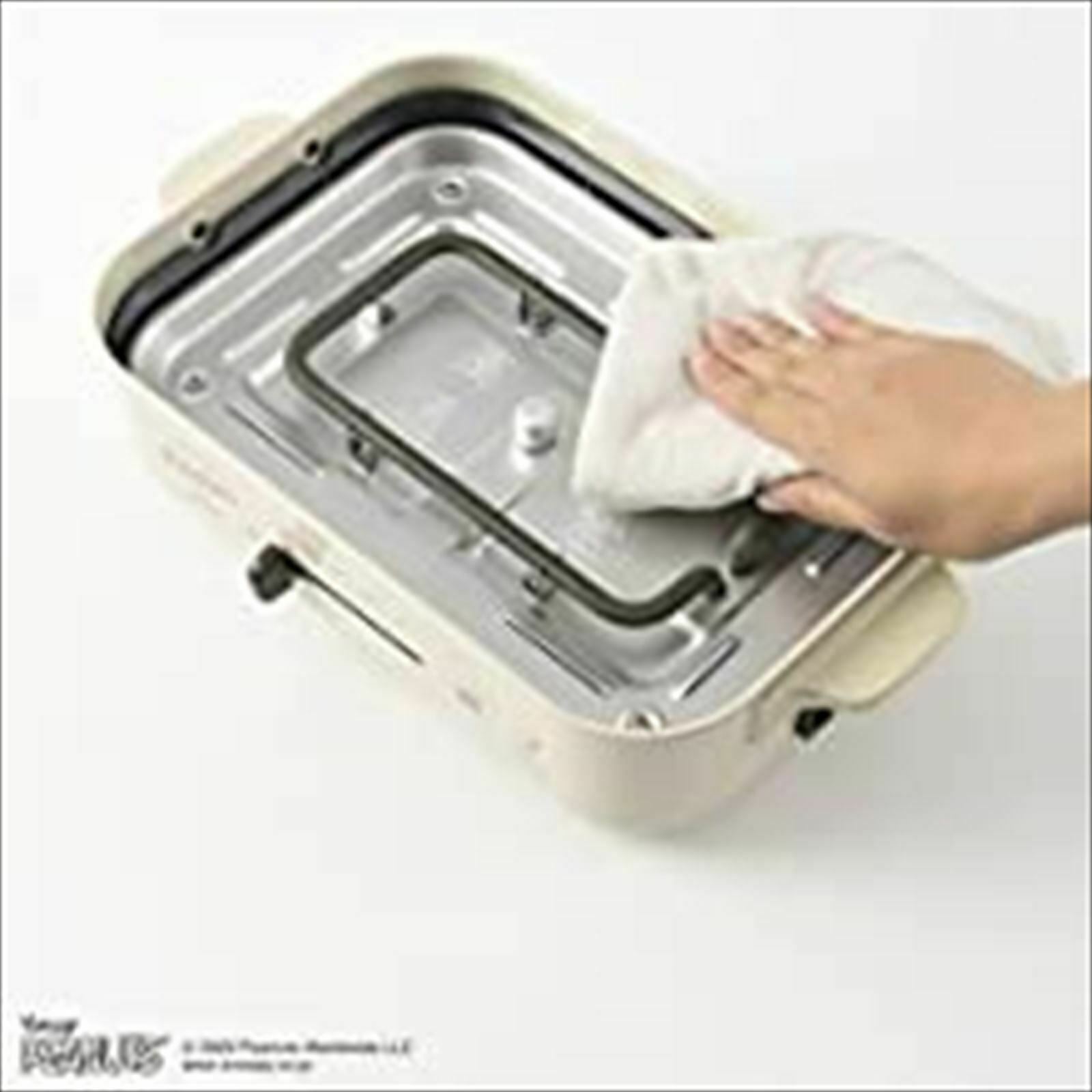 BRUNO Snoopy Compact Hot Plate Peanuts Body 3 Plates flat takoyaki pancake - Fresh Stock Dated February 2026