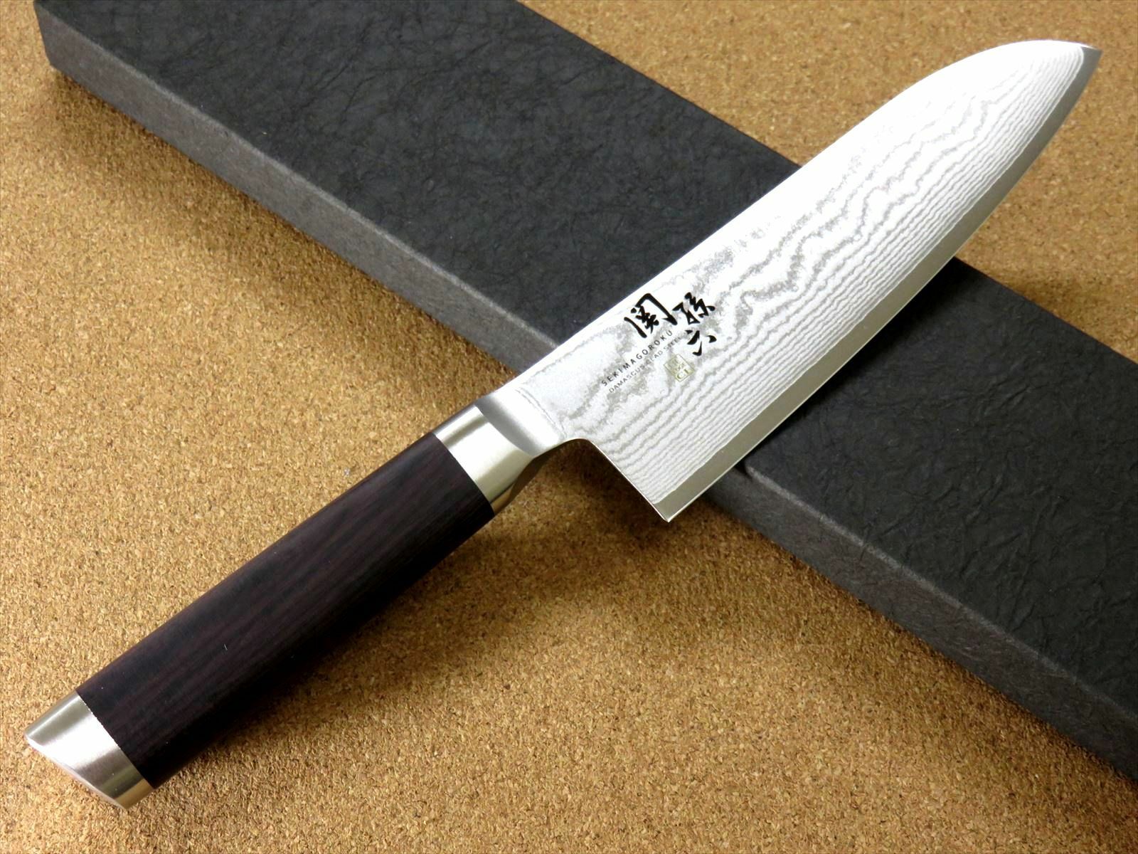 Japanese KAI SEKI MAGOROKU 3 sets Kitchen Knives VG-10 Damascus 33 Layers JAPAN - Fresh Stock Dated February 2026