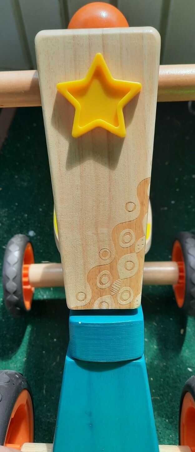 Smooth Rider Wooden Toddler Bike 18+ Month - Fresh Stock Dated January 2026