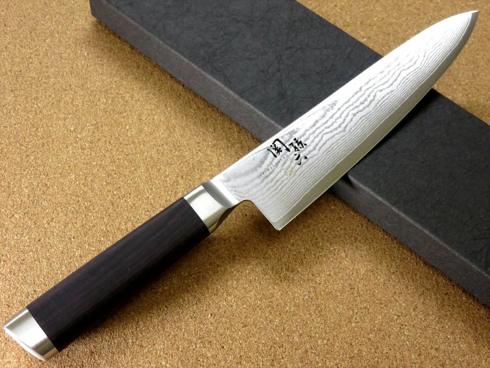 Japanese KAI SEKI MAGOROKU 3 sets Kitchen Knives VG-10 Damascus 33 Layers JAPAN - Fresh Stock Dated February 2026