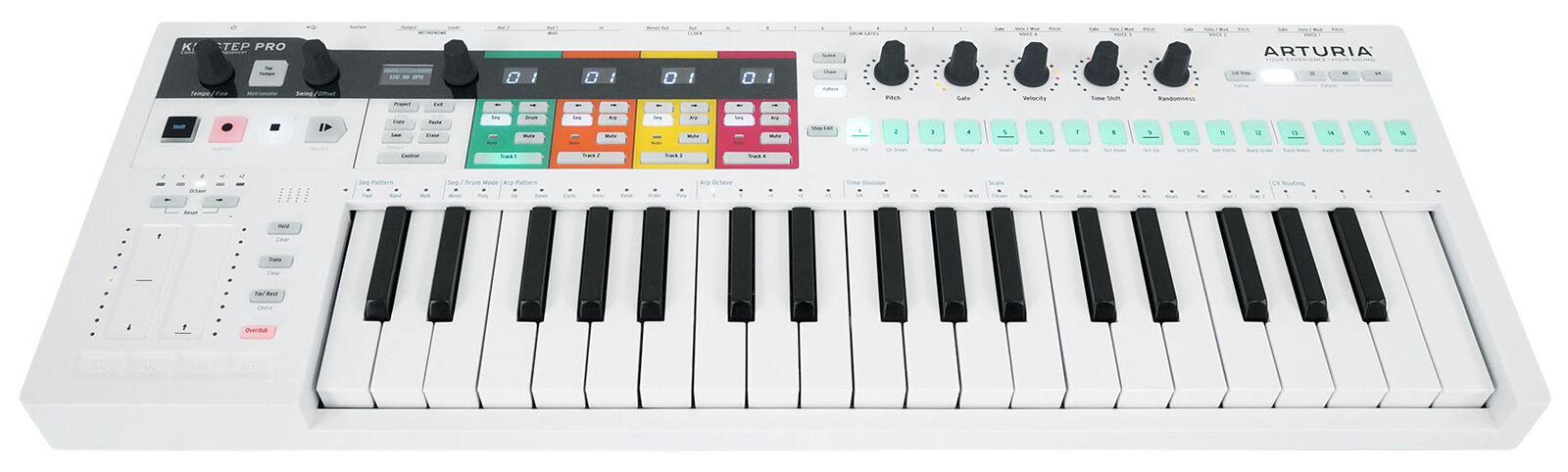 Arturia Keystep Pro Sequencer 37-Key Midi USB DJ/Recording Keyboard Controller - Fresh Stock Dated December 2025