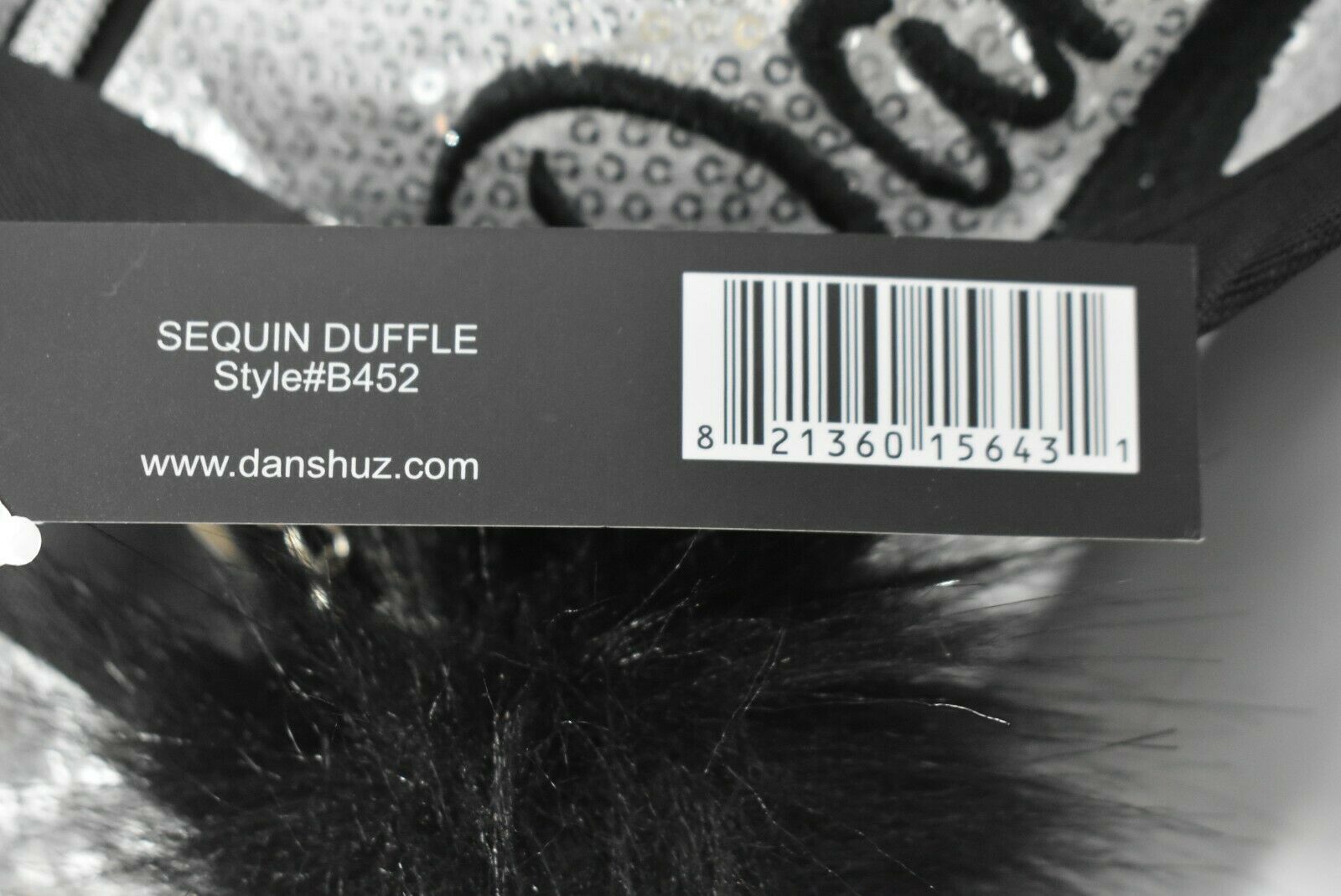 Danz N Motion Danshuz Girls Silver Black Sequin Duffle Dance Bag Small New - Fresh Stock Dated December 2025