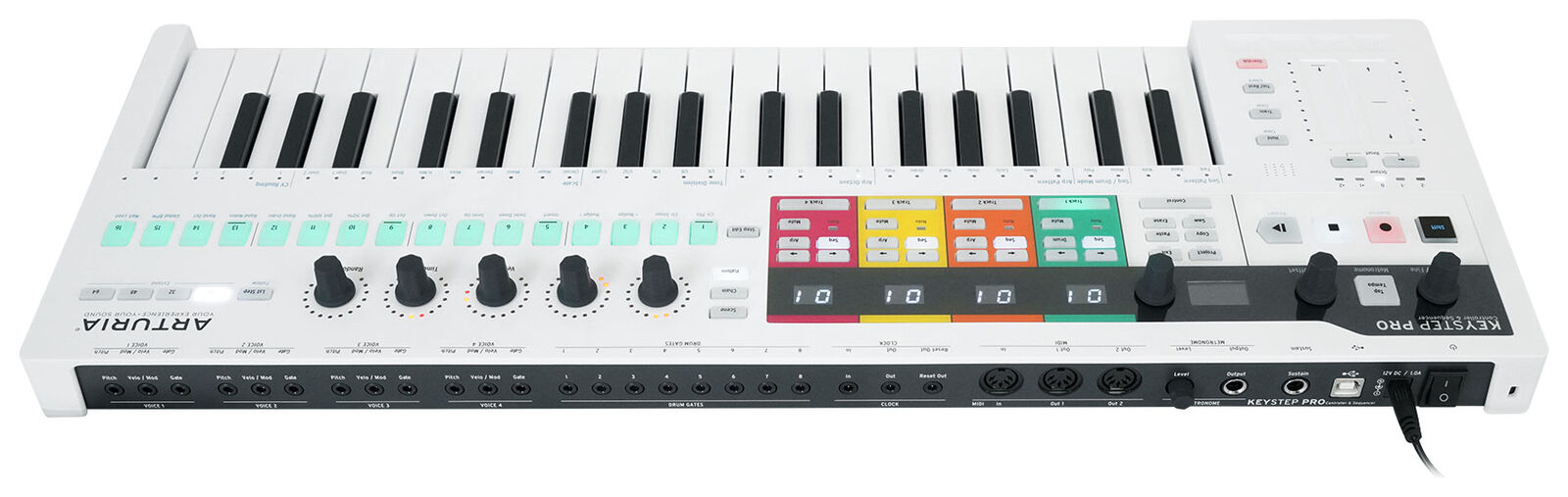 Arturia Keystep Pro Sequencer 37-Key Midi USB DJ/Recording Keyboard Controller - Fresh Stock Dated December 2025