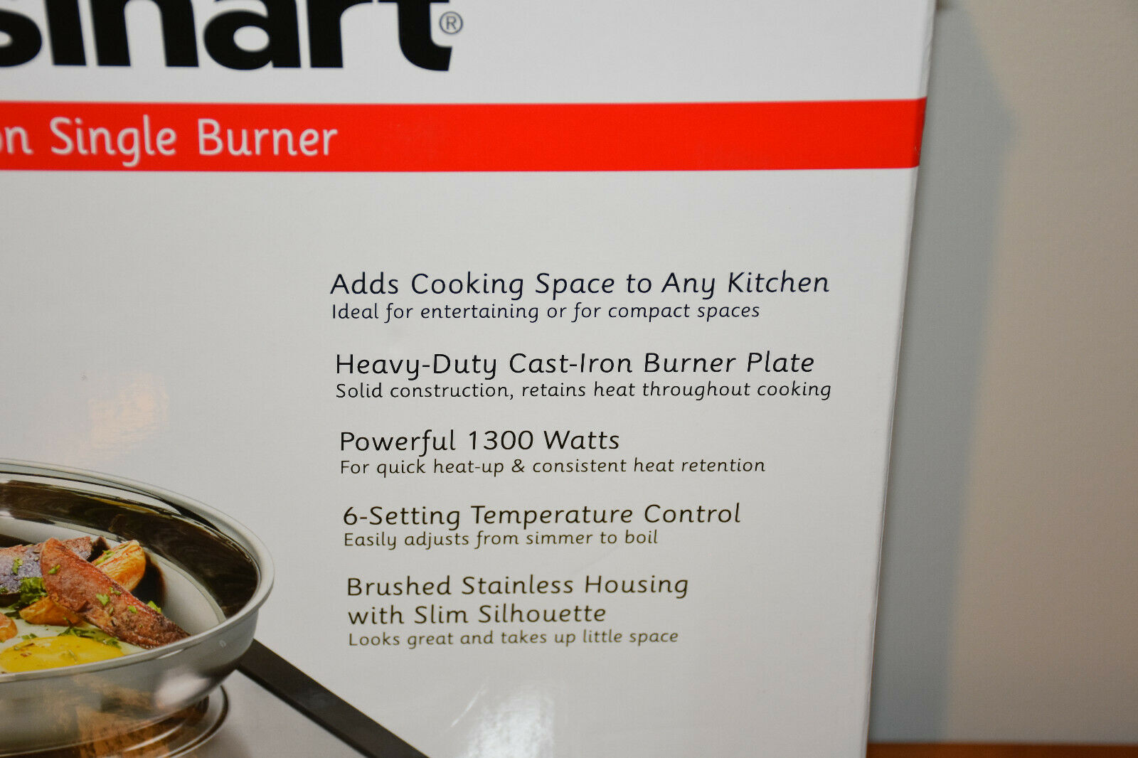 Cuisinart Single Cast Iron Electric Burner CB-30 Hot Plate Pre owned Tested! - Fresh Stock Dated February 2026