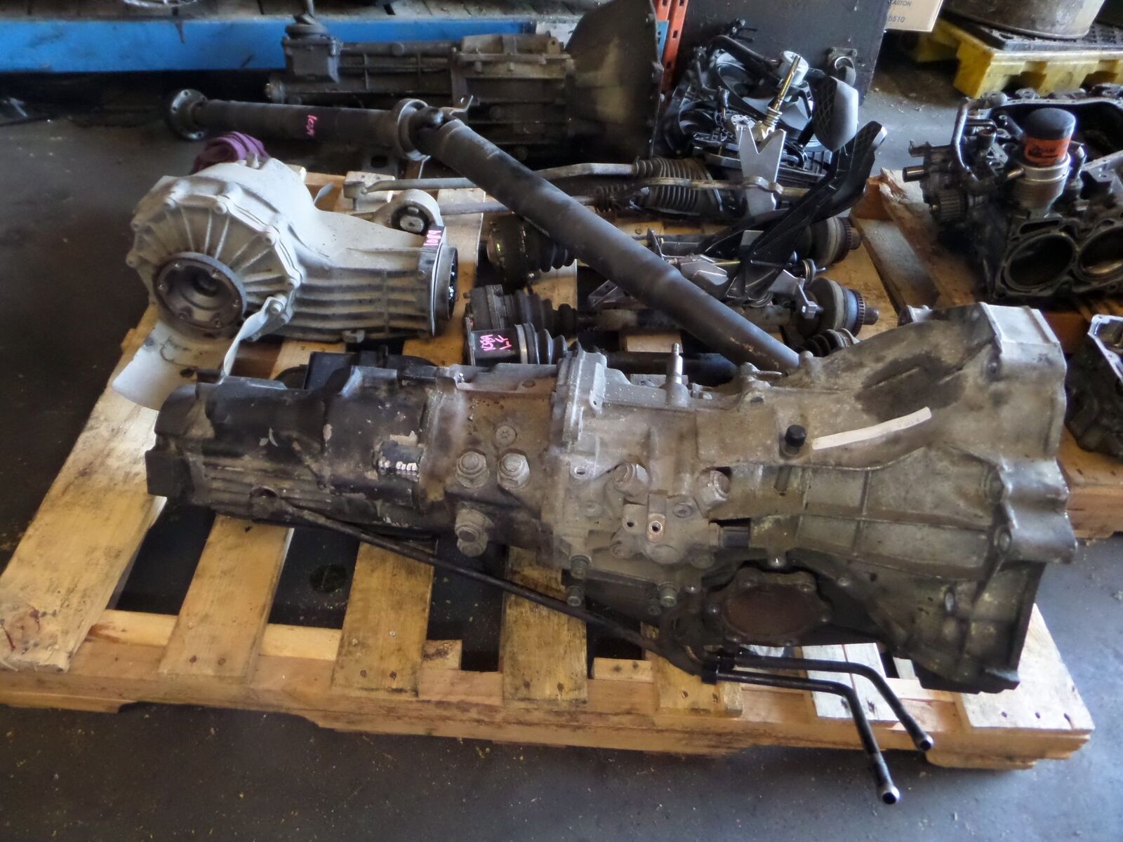 01-05 Audi C5 A6 Allroad 2.7T 6 Speed Manual Transmission Swap OEM - Fresh Stock Dated January 2026
