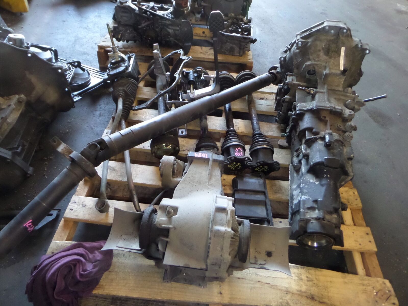 01-05 Audi C5 A6 Allroad 2.7T 6 Speed Manual Transmission Swap OEM - Fresh Stock Dated January 2026