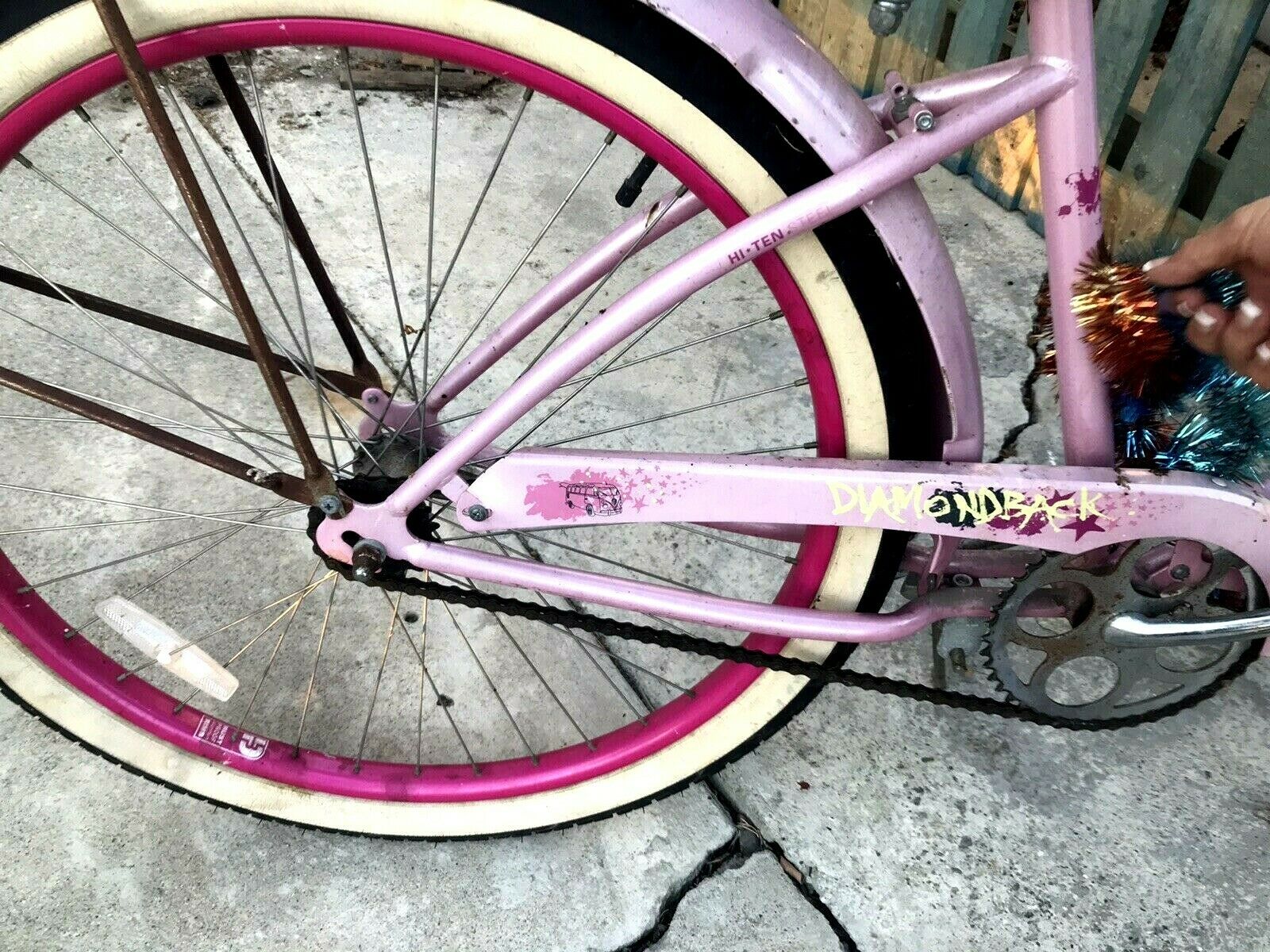 Della Cruz Diamondback Double Spring Girl's Bicycle, 26