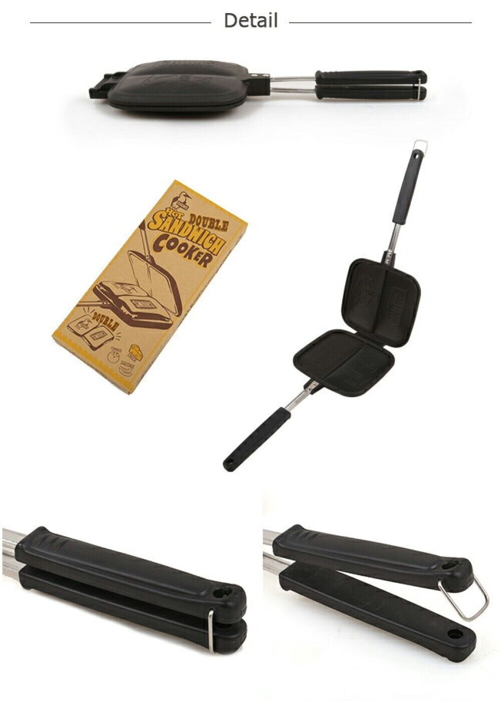 CHUMS Hot Sand maker CH62-1180 Kitchen Aluminum Camping 15in japan - Fresh Stock Dated February 2026