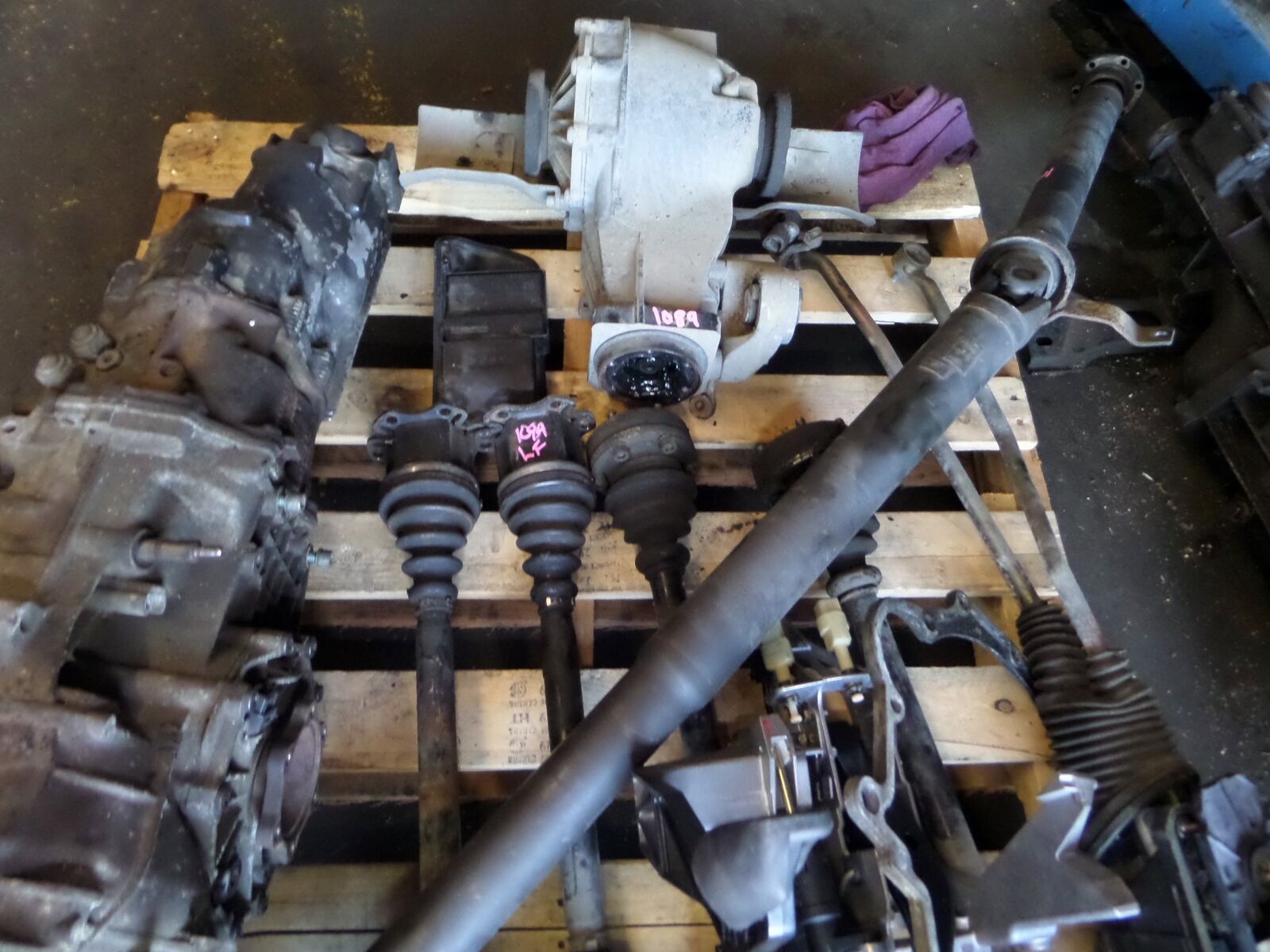 01-05 Audi C5 A6 Allroad 2.7T 6 Speed Manual Transmission Swap OEM - Fresh Stock Dated January 2026