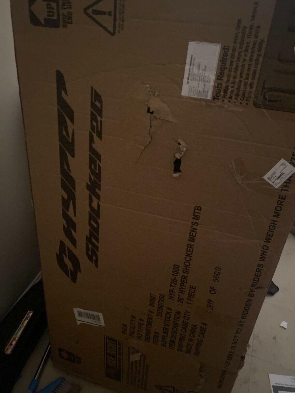 Never rode - Fresh Stock Dated December 2025