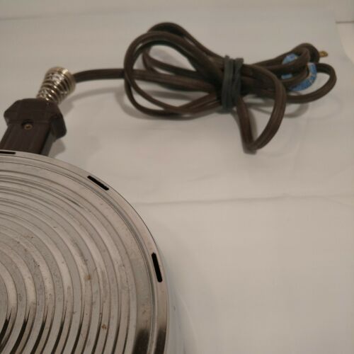 Vintage Heat-Rite by West Bend Aluminum Co Electric Hot Plate w/Cord No. 3295E - Fresh Stock Dated February 2026