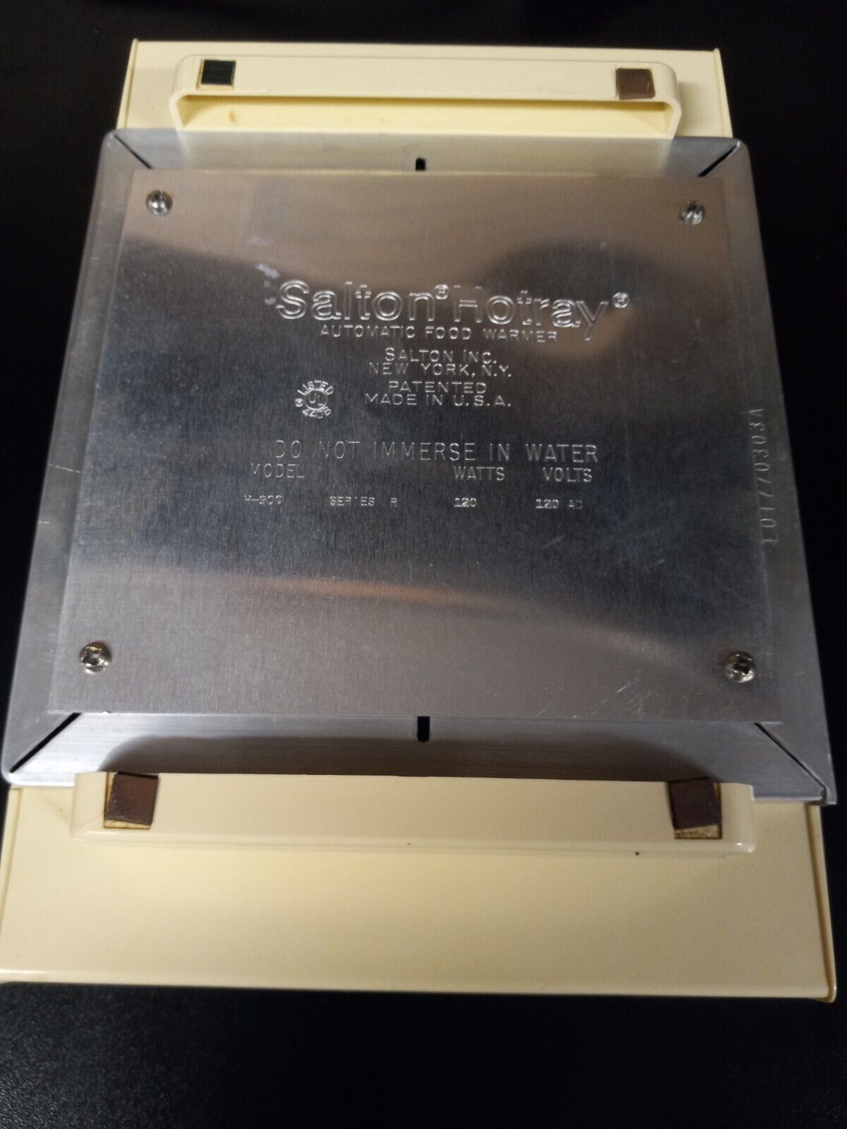 Vintage Salton Hot Coffee Warmer Hot Plate Model H-900 - Fresh Stock Dated February 2026