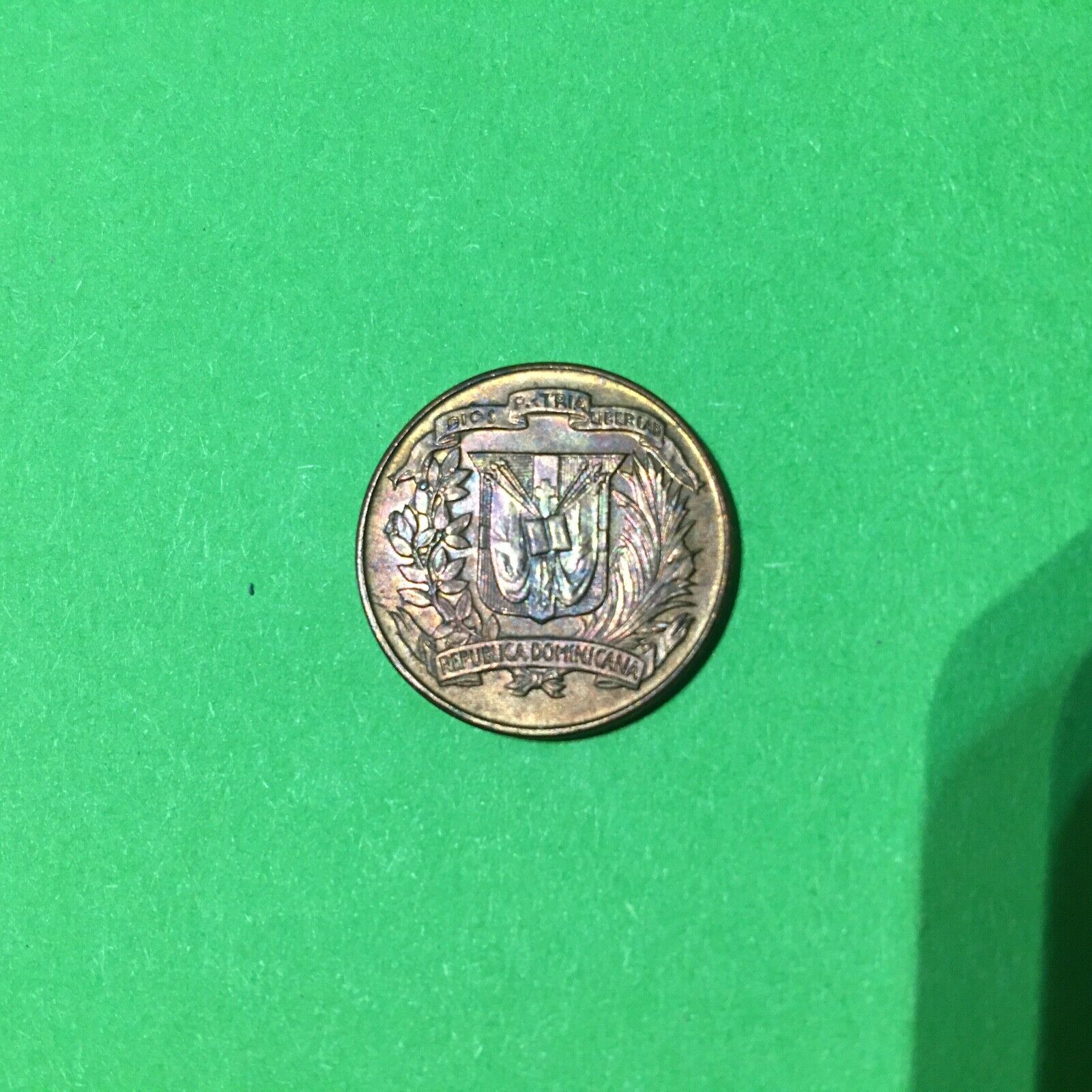 DOMINICAN REPUBLIC  1  CENTAVO  1957  KM 17  UNC. - Fresh Stock Dated December 2025