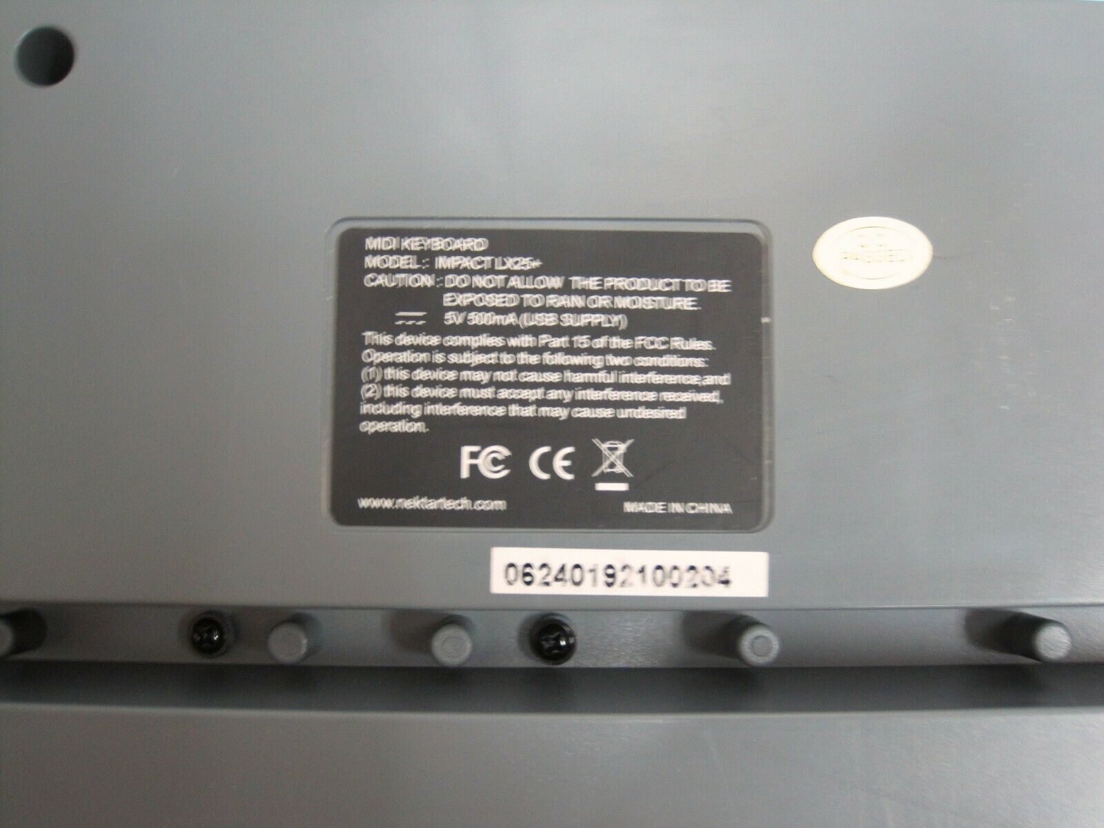 L@@K Nektar IMPACT LX25+ 25 Keys 8 Pads MIDI Controller keybord Free Ship - Fresh Stock Dated December 2025