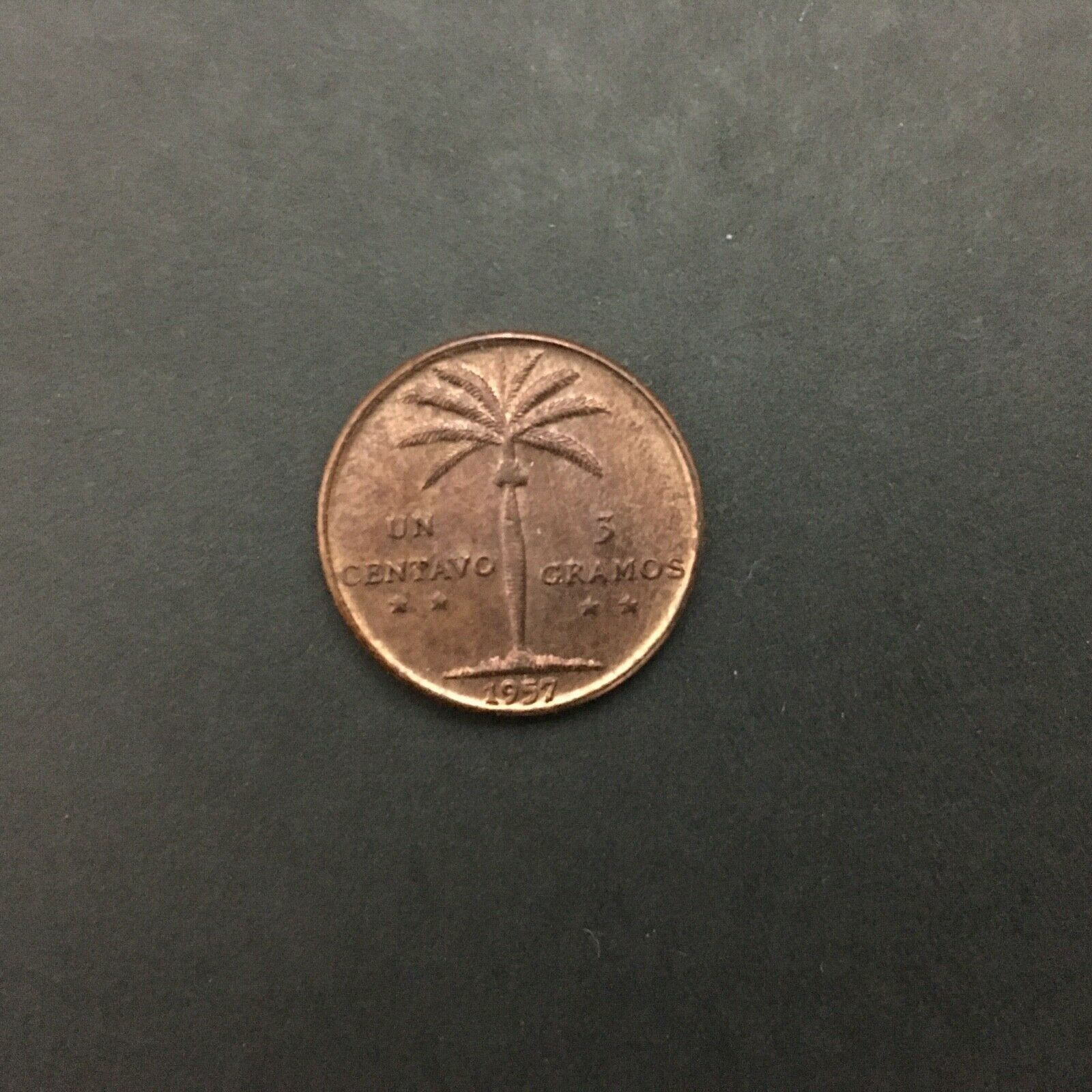 DOMINICAN REPUBLIC  1  CENTAVO  1957  KM 17  UNC. - Fresh Stock Dated December 2025