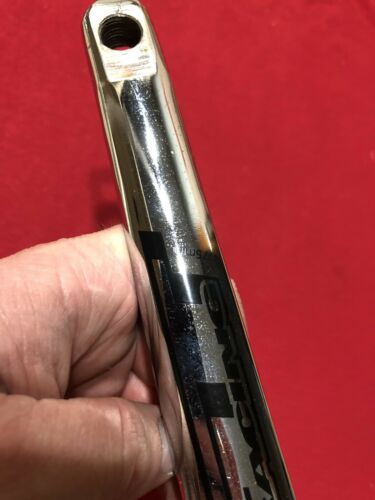 NOS GT 175mm CHROME CRANKS OLD SCHOOL BMX - Fresh Stock Dated December 2025