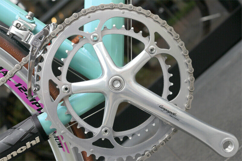 Bianchi Ti-Megatube 1996 53 Sizes Campagnolo Record 8S Shamal 12-Hpw - Fresh Stock Dated December 2025