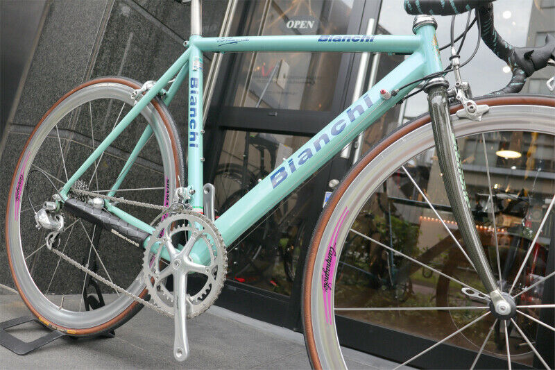 Bianchi Ti-Megatube 1996 53 Sizes Campagnolo Record 8S Shamal 12-Hpw - Fresh Stock Dated December 2025