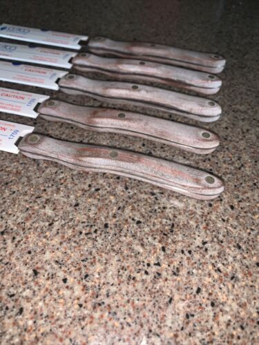 Set Of 5 Vintage Cutco #59  Straight Edge Table/Steak Knives - Fresh Stock Dated January 2026