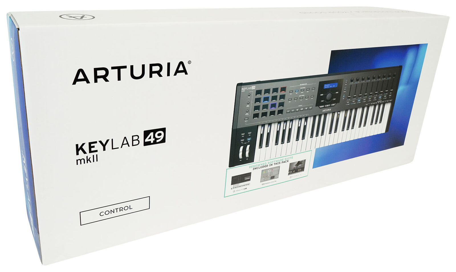 Arturia KeyLab 49 MkII 49-Key Studio Recording Keyboard Controller in Black - Fresh Stock Dated December 2025