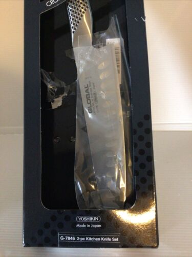 Global G-7846 Classic kitchen Knife G-78: 7.5” Chef’s ,Hollow Ground - OPEN BOX - Fresh Stock Dated January 2026