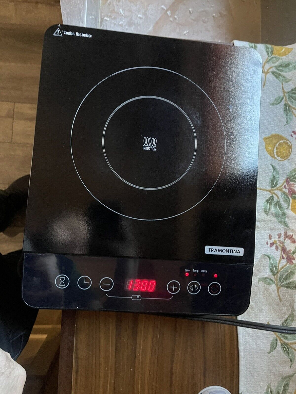 Tramontina Induction Cooker Cooktop Single Burner Countertop Model 81500/100 - Fresh Stock Dated February 2026