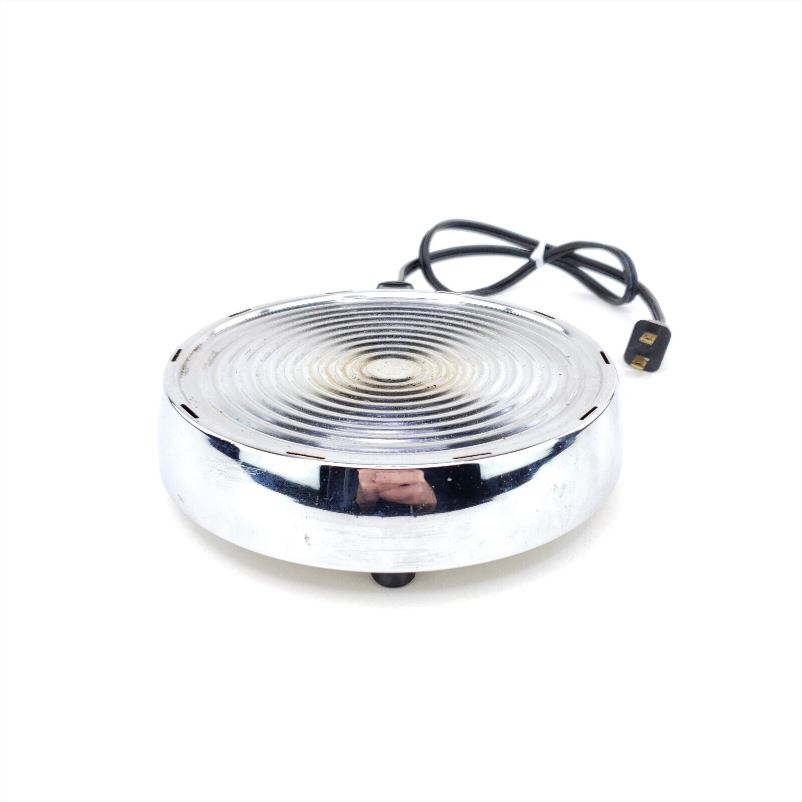 Vintage Heat-Rite Base 3295E by West Bend Steel Warming Hot Plate USA WORKS READ - Fresh Stock Dated February 2026