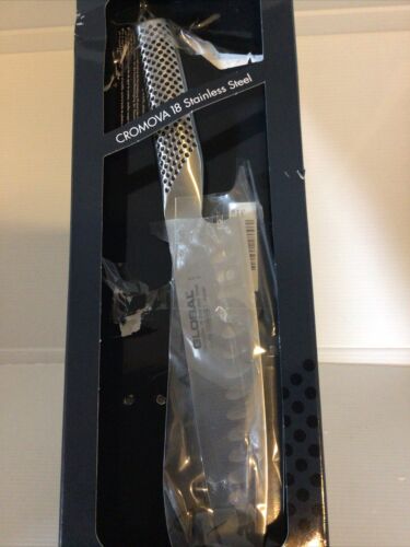 Global G-7846 Classic kitchen Knife G-78: 7.5” Chef’s ,Hollow Ground - OPEN BOX - Fresh Stock Dated January 2026