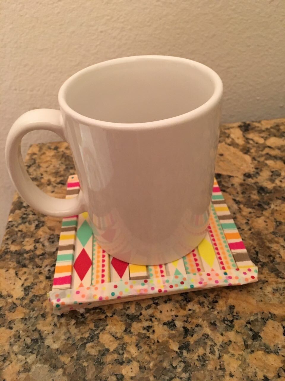 Pop sickle Stick Cup Holder Crafts - Fresh Stock Dated February 2026