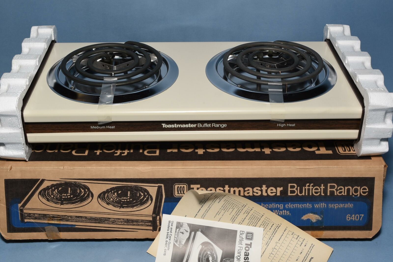 New Toastmaster Double Buffet Range Burner - Fresh Stock Dated February 2026