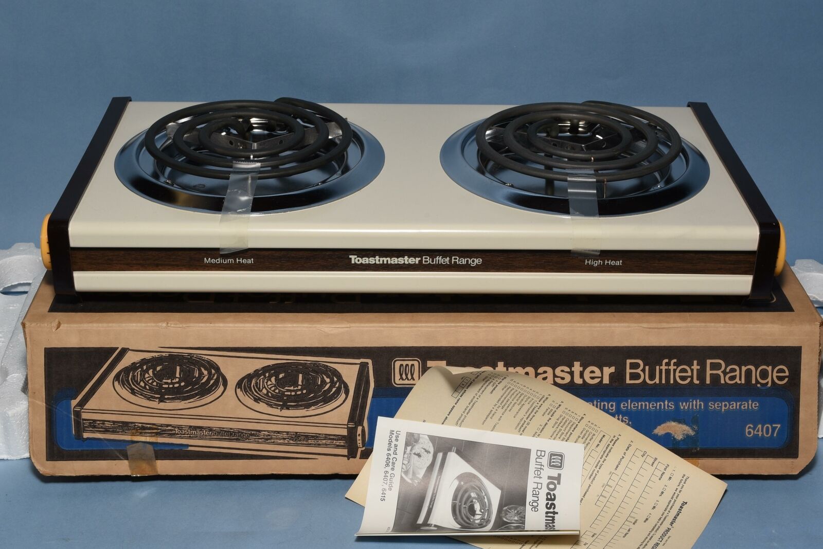 New Toastmaster Double Buffet Range Burner - Fresh Stock Dated February 2026